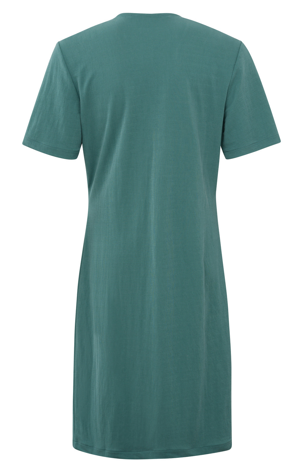 Wrap dress met V-hals en taille detail