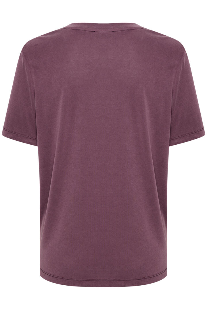 columbine loose fit v-neck ss