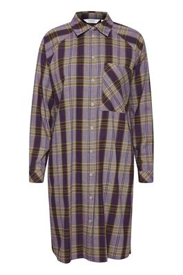 hailei check dress