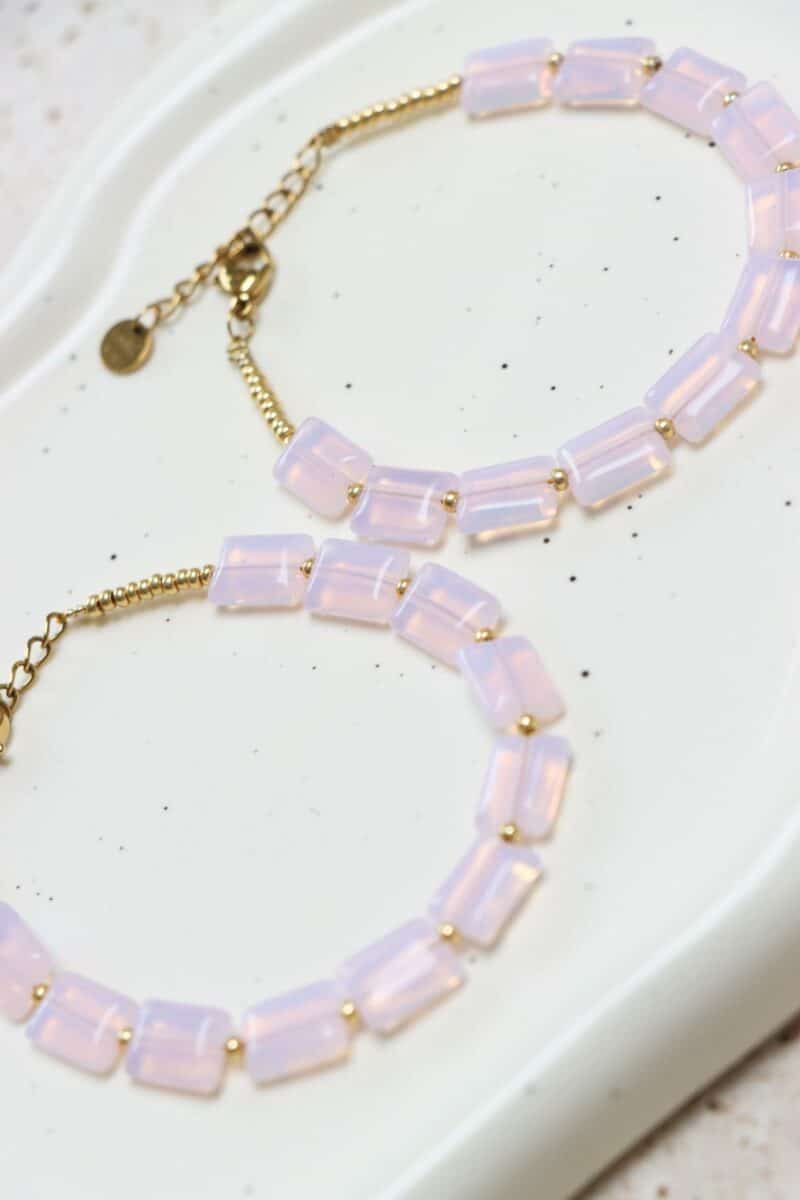 Label Kiki - gummy bracelet gold