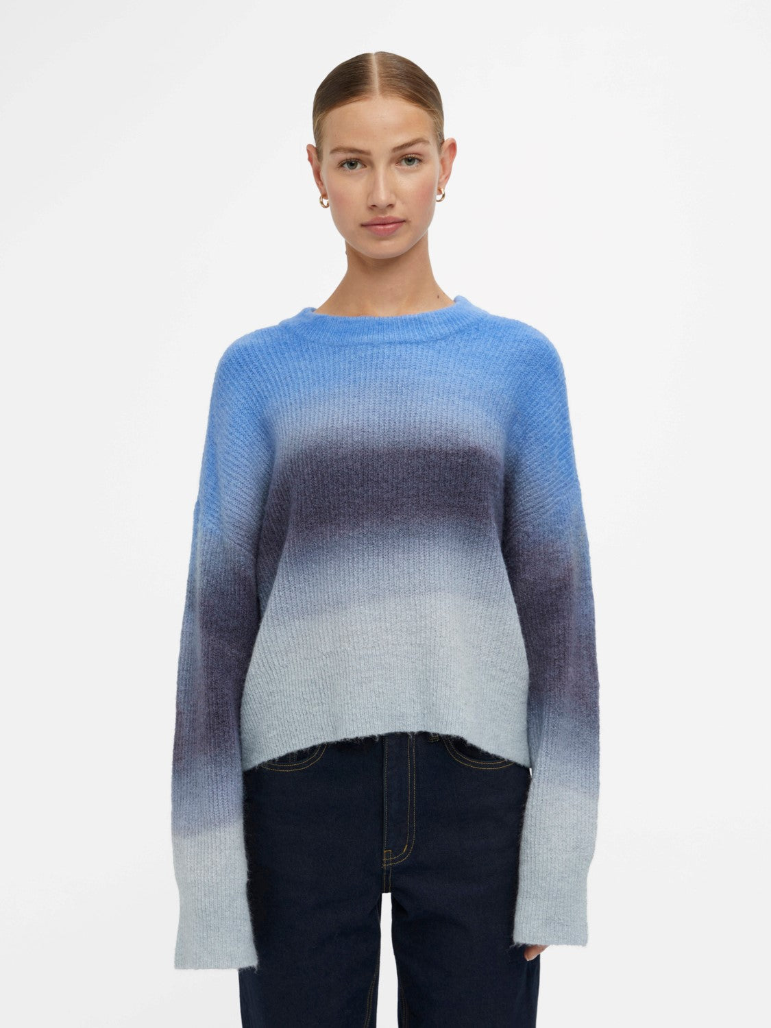 Objshading L/S Knit Pullover