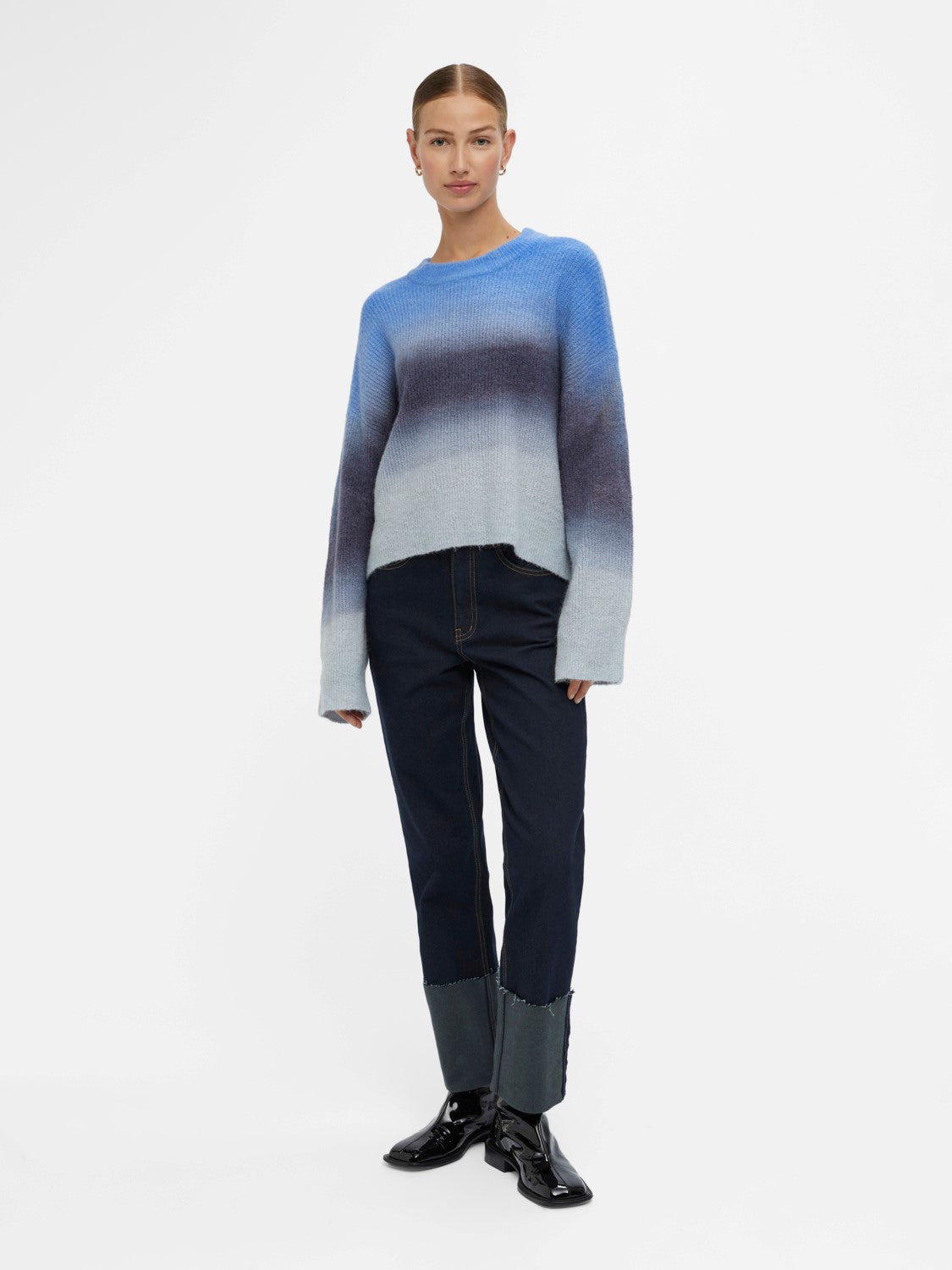 Objshading L/S Knit Pullover
