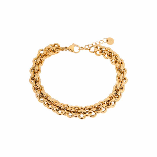 Label Kiki - king cobra bracelet gold