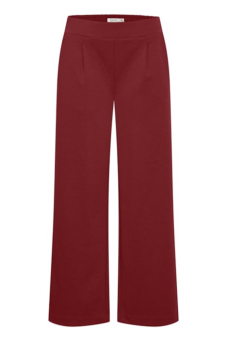 Byrizetta wide pants cropped - pomegranate