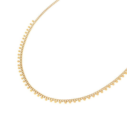 Label Kiki - baby dots necklace gold