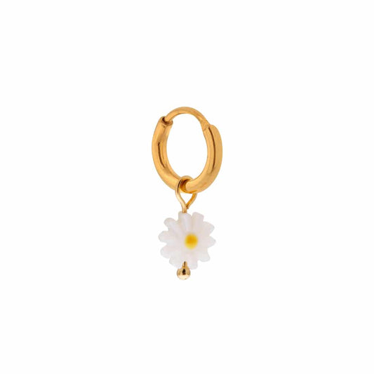 Label Kiki - daisy hoop gold