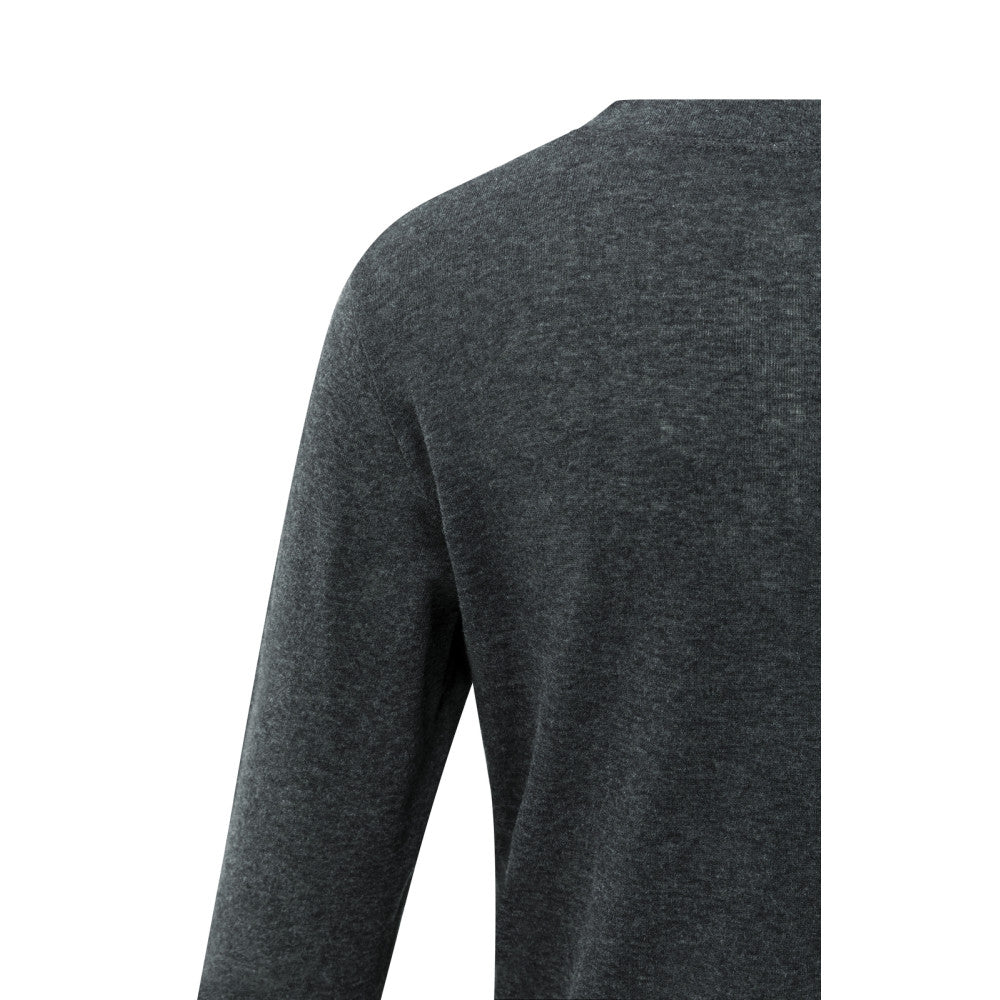 Top met ronde hals en lange mouw